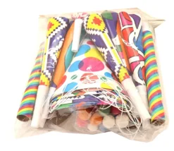 Accessoires fêtes - set 8 personnes