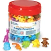 72 Animaux sauvages multicolores environ 3 cm