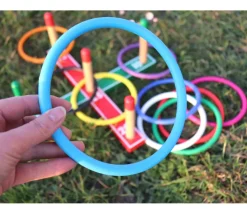 10 Anneaux 14 cm pour jeux de lancer