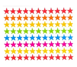 660 autocollants stickers étoiles