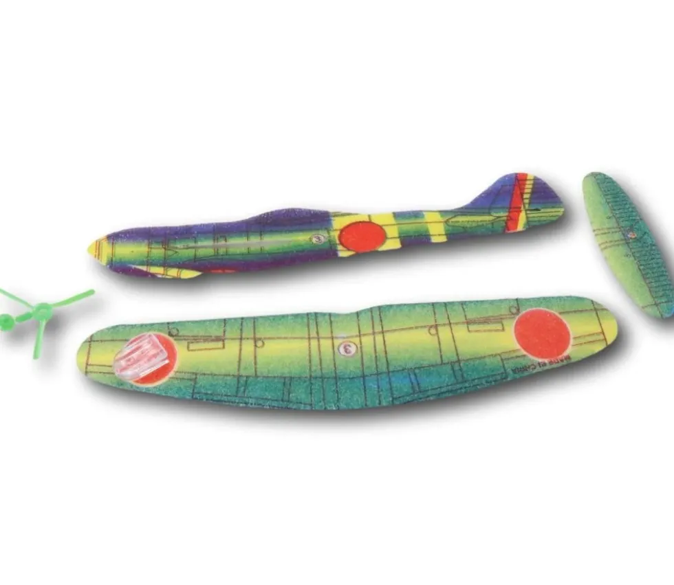 Avion planeur 19 cm en polystyrène