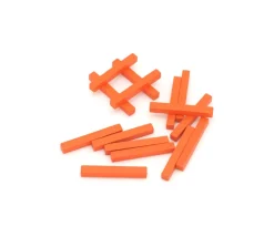 Baguette 5x5x39 mm pions buchettes allumettes en bois pour jeu à l'unité