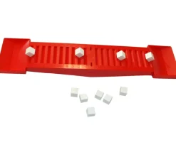 Balance éducative simple 56 x 12 x 6 cm avec 10 cubes