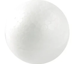 3 Balles blanches en polystyrène 3 cm