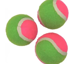 3 Balles de tennis scratch pour cible lancer