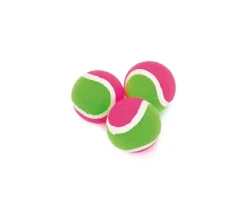 3 Balles de tennis scratch pour cible lancer