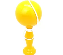 Bilboquet bois 19 cm - jeu traditionnel grand modèle