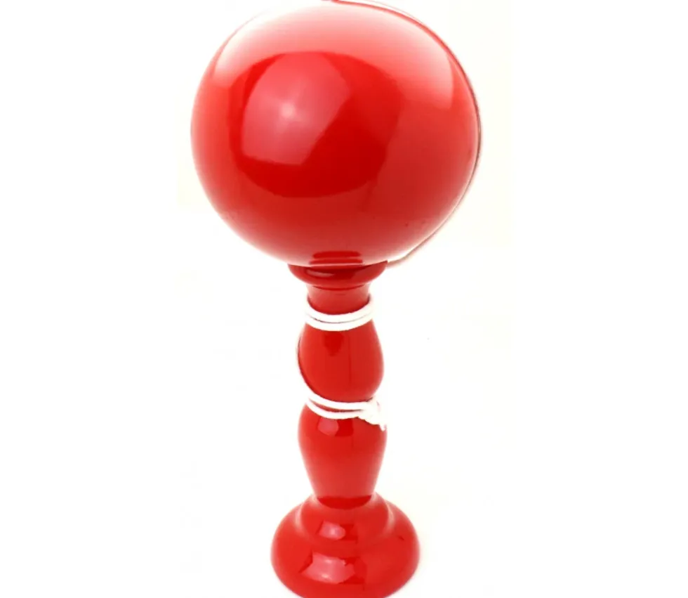 Bilboquet bois géant 31 cm jeu traditionnel
