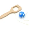 Bilboraquette 16 cm en bois avec boule