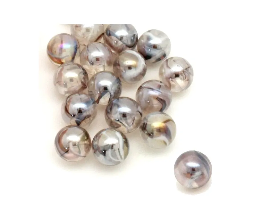 20 Billes blanc nacré PUMA pour jeu 16 mm + 1 calot