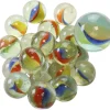 20 Billes verre oeil de chat pour jeu 16 mm + 1 calot