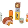 Blocs sensoriels en bois découverte bébé