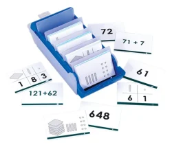 Boite 140 cartes Calcul base 10 - jusqu'à 1000