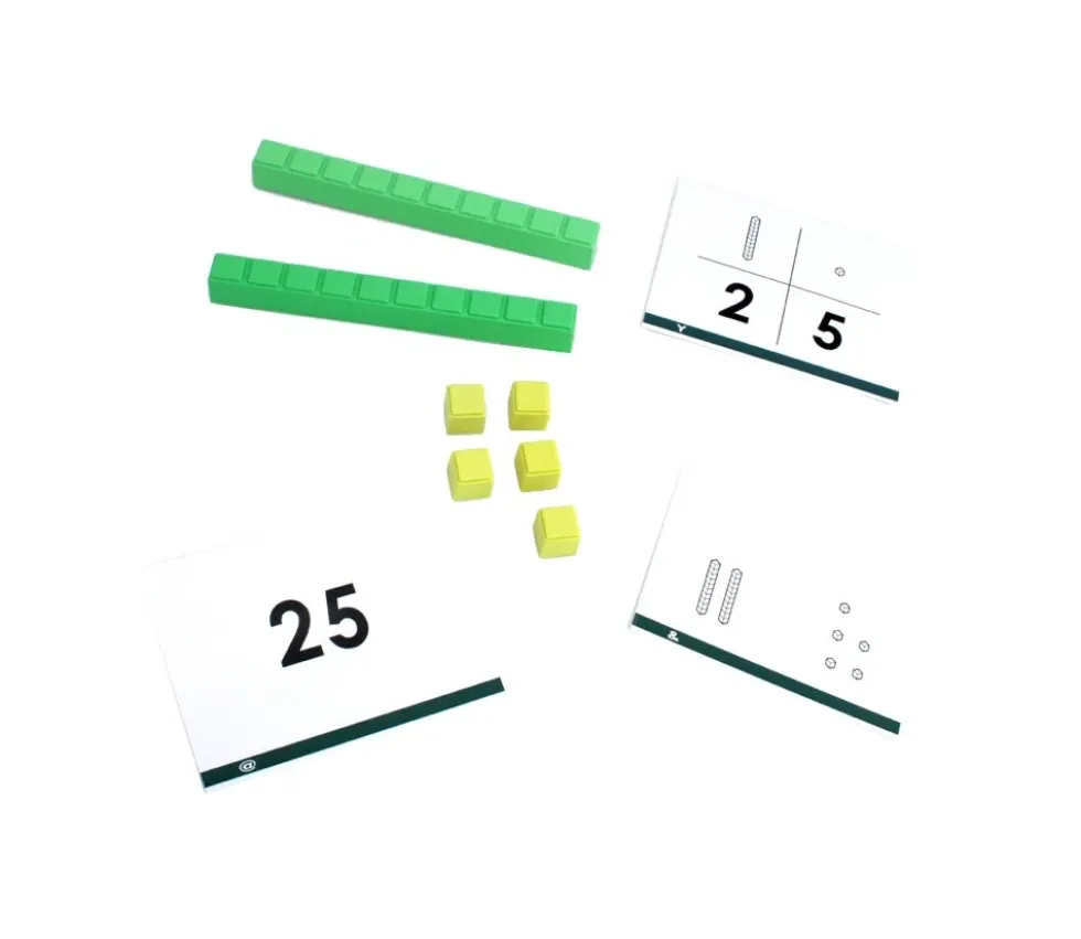 Boite 140 cartes Calcul base 10 - jusqu'à 1000