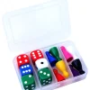 Boite clips mini transparente 4 compartiments 91x66x21 mm vide
