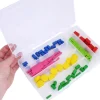 Boite 6 compartiments vide de 24.5 x 16.5 x 4 cm en plastique