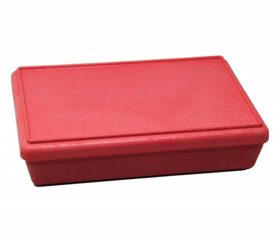 Boite de rangement en bois recyclé - 25 x 18 x 6 cm