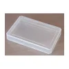 Boite plastique pour 32 cartes à jouer transparentes type jeu de belote