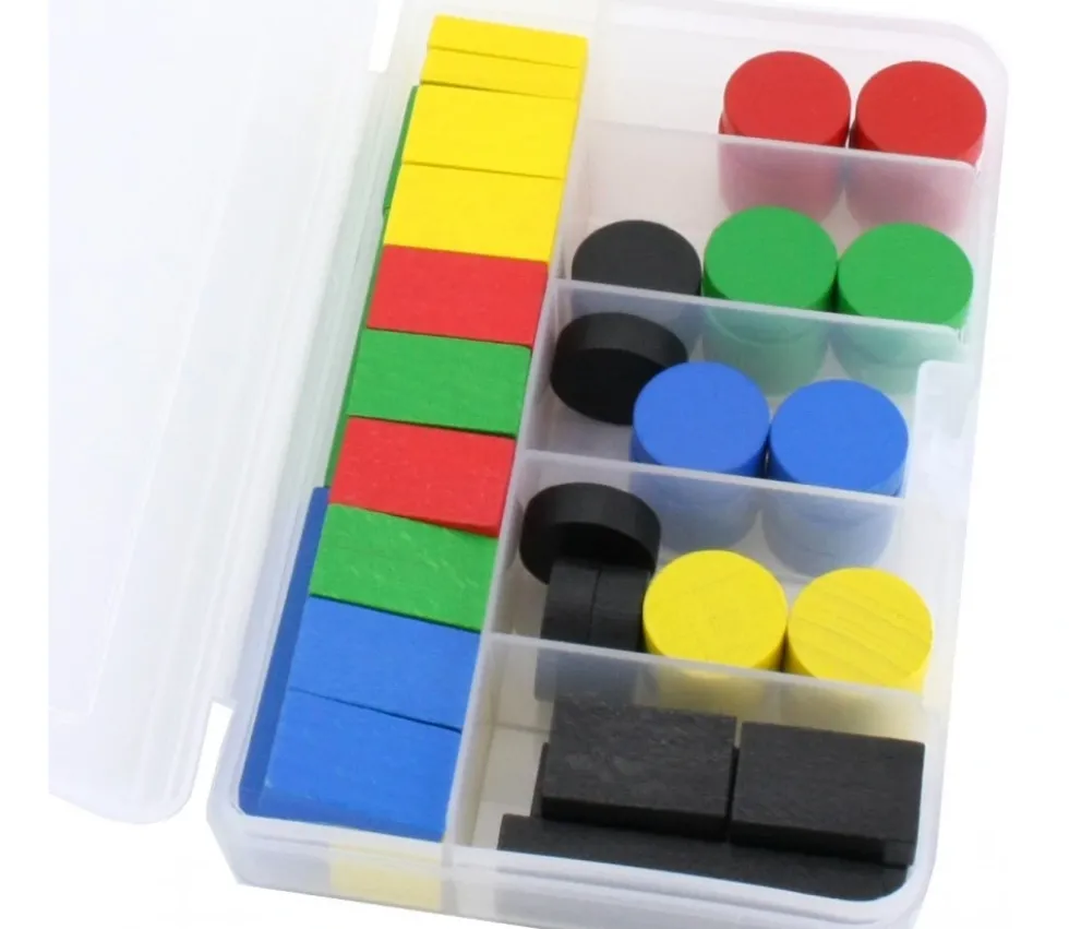 Boite PM 6 compartiments de 16.5 x 10.2 x 3.1 mm en plastique