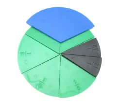 Boite 71 portions pour fractions - 10 ronds de 10 cm