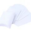 6 Boites pochettes berlingot carton blanc