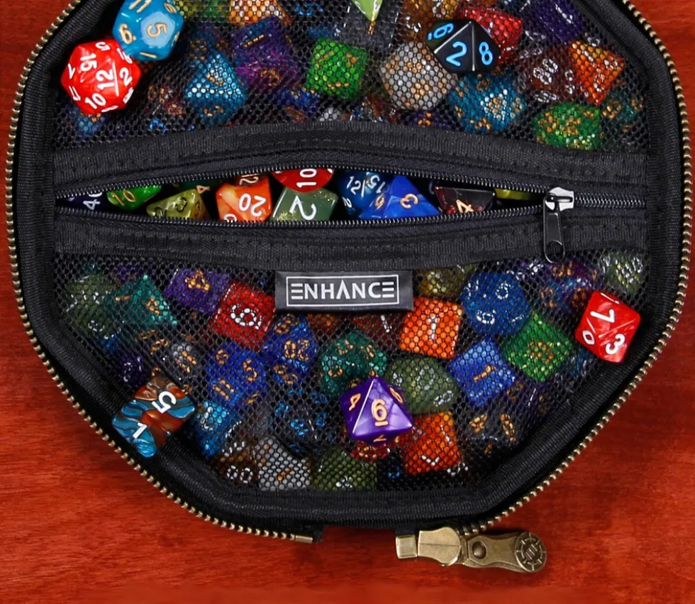 Boitier 2 en 1 : piste de dés et boitier de rangement - standard RPG - Enhance