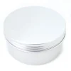 Boîte ronde Ø 9.3 cm aluminium avec couvercle à vis