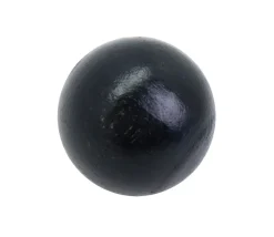 Boule 2.5 cm couleur noire en bois - bille hêtre diamètre 25 mm