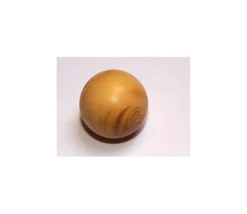 Boule 4 cm en bois - bille buis diamètre 40 mm