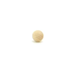 Boule 1.5 cm en bois - bille hêtre diamètre 15 mm