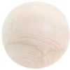 Boule 6 cm en bois - grosse boule hêtre diamètre 60 mm