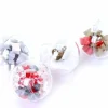 5 Boules plastique cristal 5 cm à remplir et suspendre