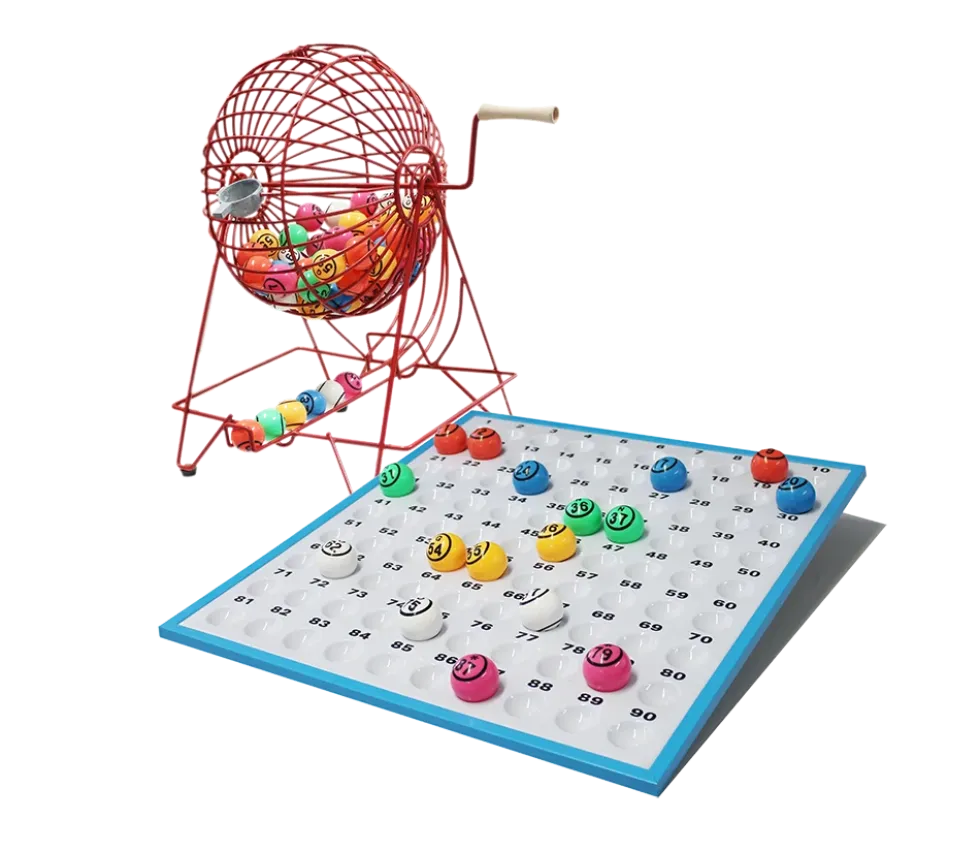 Boulier de loto géant 31.5 cm + 90 boules + plateau de tirage