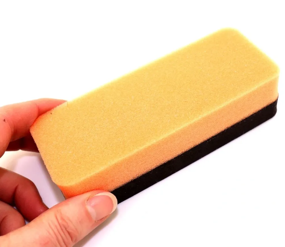 Brosse éponge pour nettoyer ardoise, tableau blanc