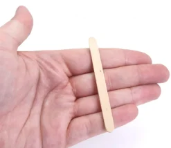 300 Bâtonnets bois naturel 7.5 cm esquimaux bricolage et jeux