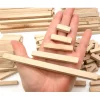 200 buchettes 2.4 à 15 cm bois naturel bricolage et jeux