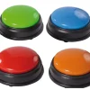 4 Buzzers lumineux et sonores pour vos jeux