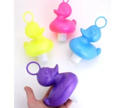 Canard violet 15 cm Grand modèle à l'unité pour pêche aux canards