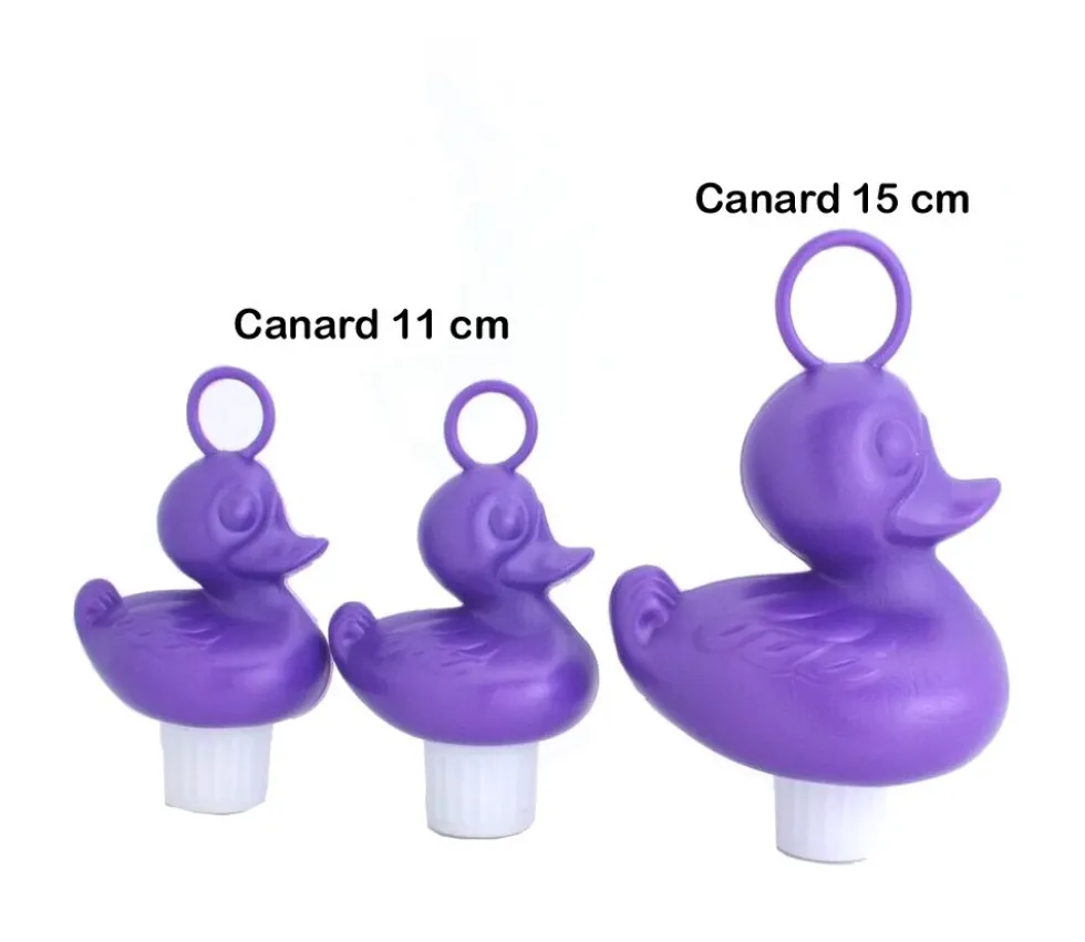 Canard violet 11 cm à pêcher à l'unité