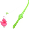Canne à pêche plastique premier prix pour jeux pêche aux canards ou autres jeux d'adresse