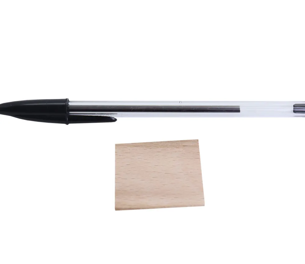 100 carrés bois brut 40 x 40 x 3 mm naturel