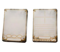 Carte à jouer vierge pour jeu de rôle