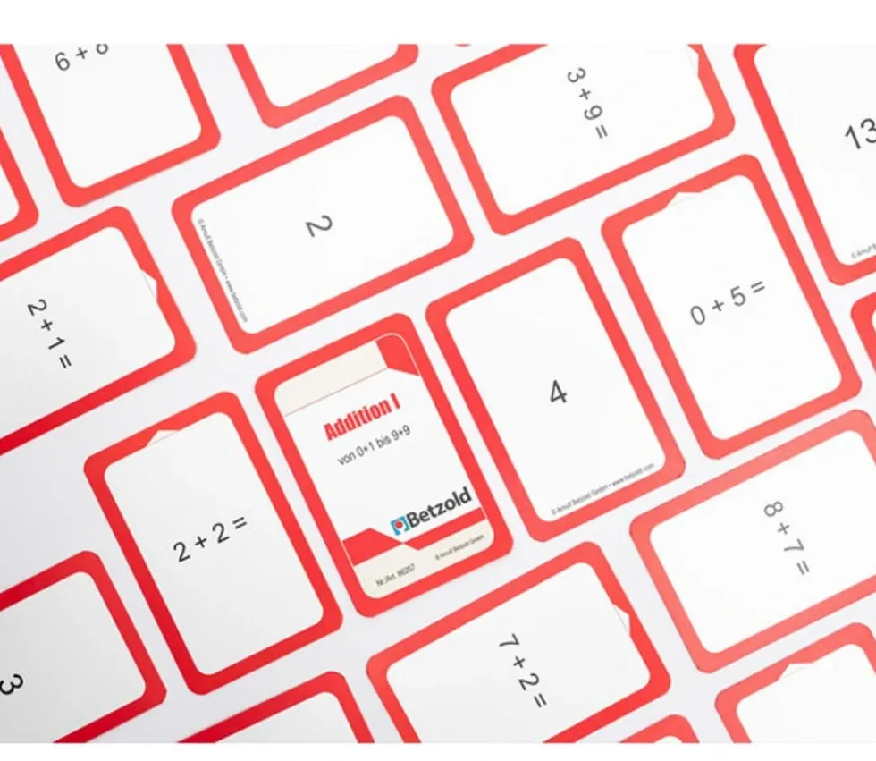 48 cartes addition I - nombre de 1 à 20