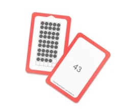 48 cartes à compter jusqu'à 50 - compréhension des nombres