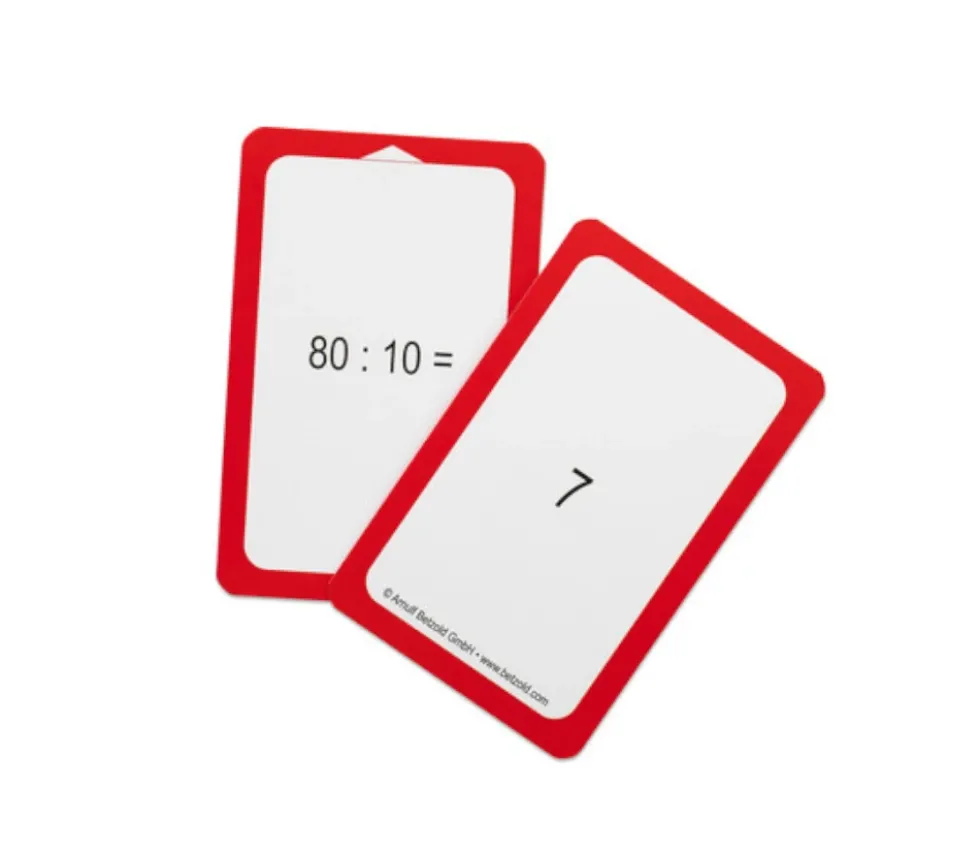 48 cartes Division :2 :3 :4 :5 :10