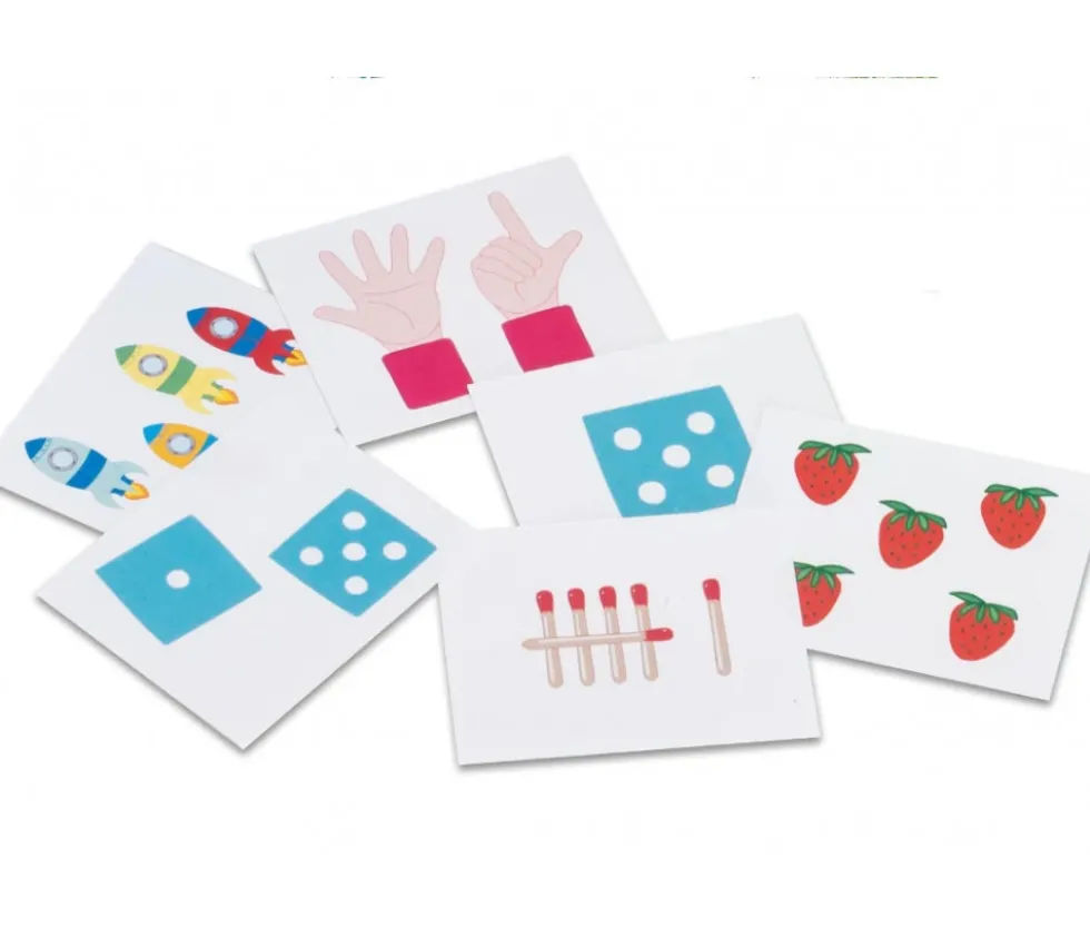 80 cartes Jeu de tri équivalences des nombres de 1 à 10