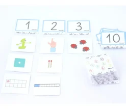 80 cartes Jeu de tri équivalences des nombres de 1 à 10