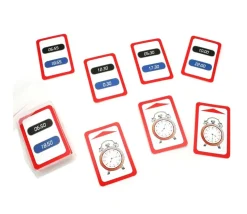 48 cartes jeu exercices heures et minutes