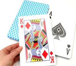 54 Cartes à jouer géante XXL 21 x 13.5 cm
