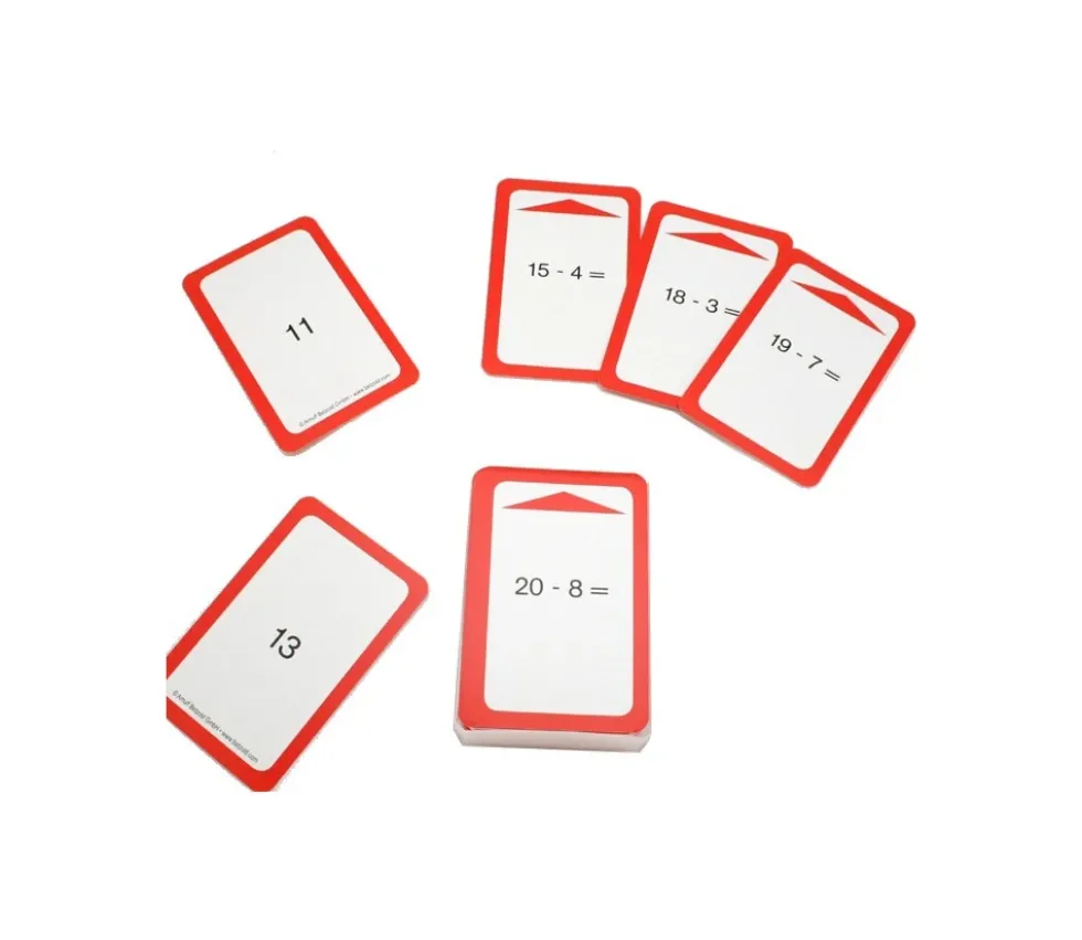48 cartes Soustraction
